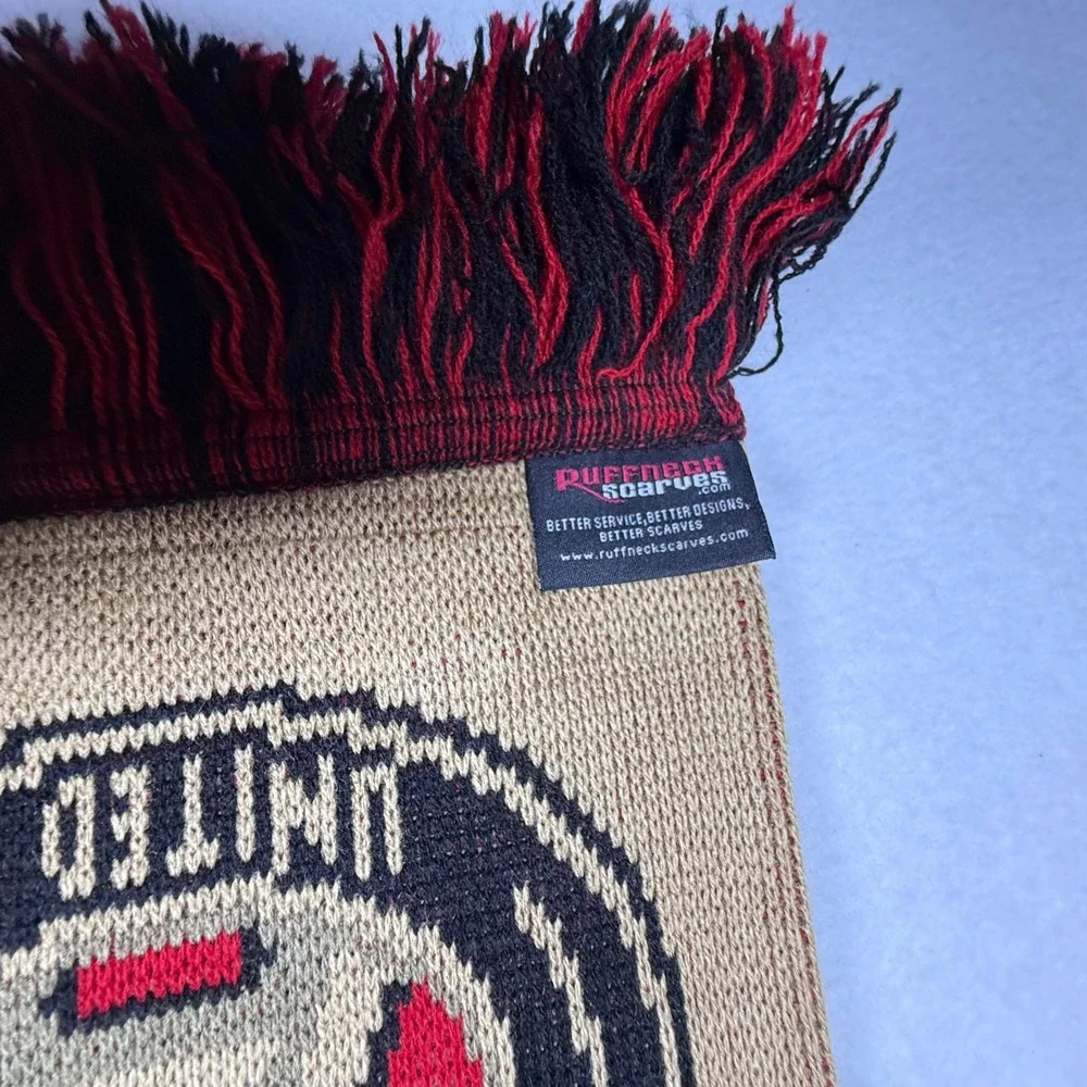 Atlanta United FC Scarf #17 Ruffneck Scarves Soccer Team Fives Stripes